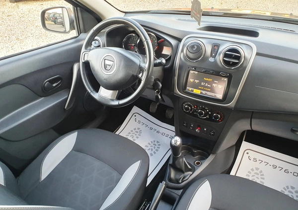 Dacia Sandero Stepway cena 29700 przebieg: 120000, rok produkcji 2015 z Imielin małe 277